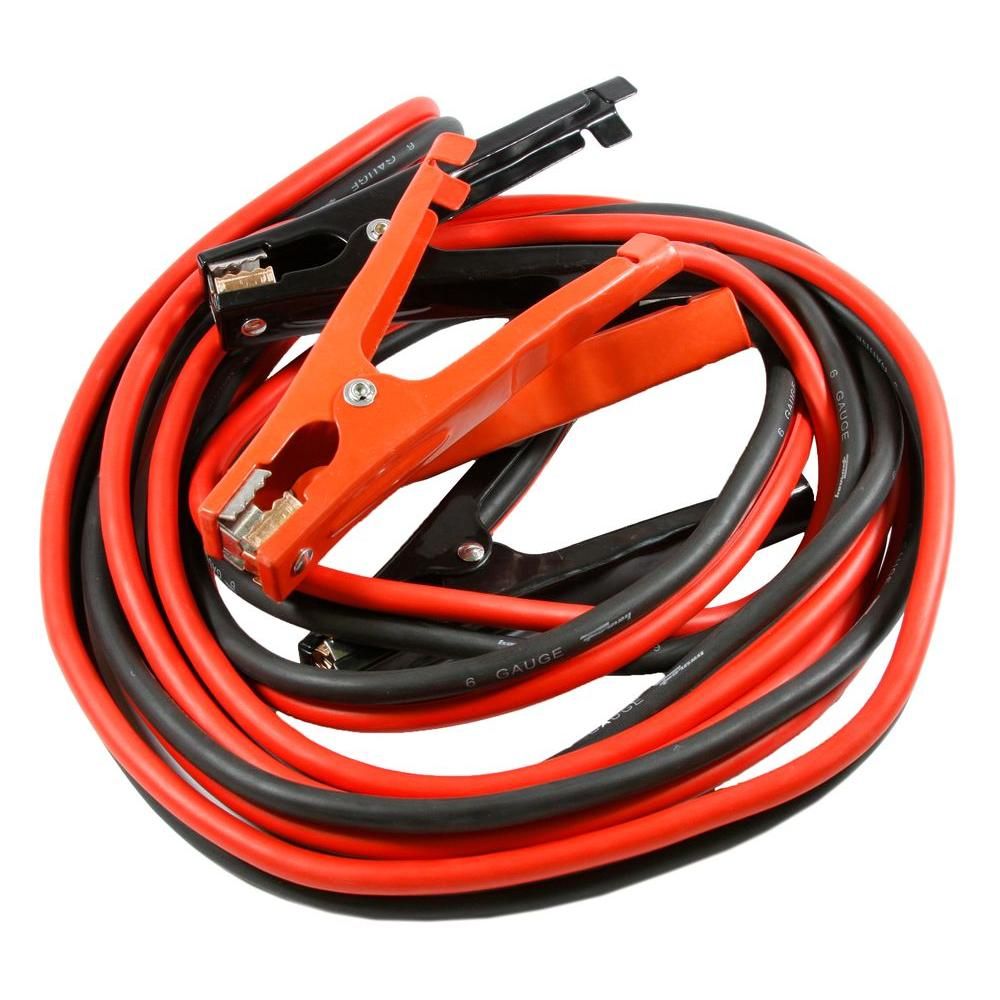 Pinzas y cable de arranque para batería de coche