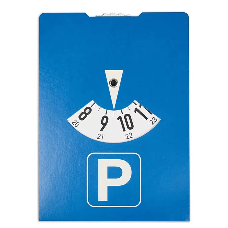 Disco de estacionamiento europeo azul