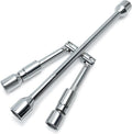 Llave de cruz plegable para tuercas de rueda