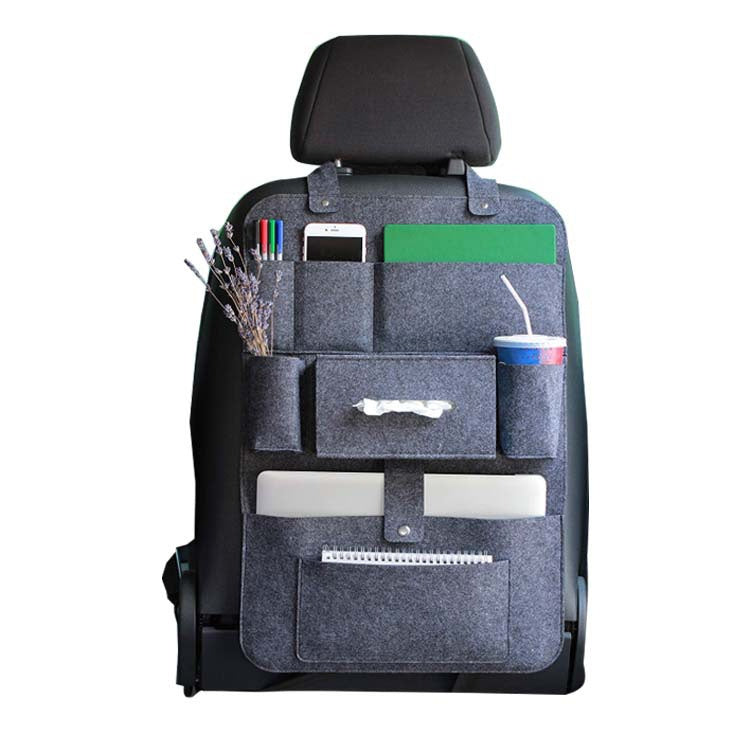 Organizador de asiento trasero con bolsillos