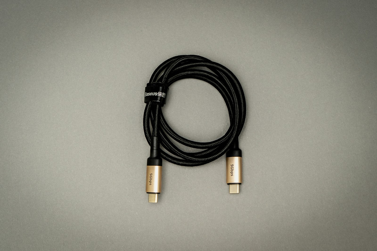 Cable de carga VANTO Trenza enrollado